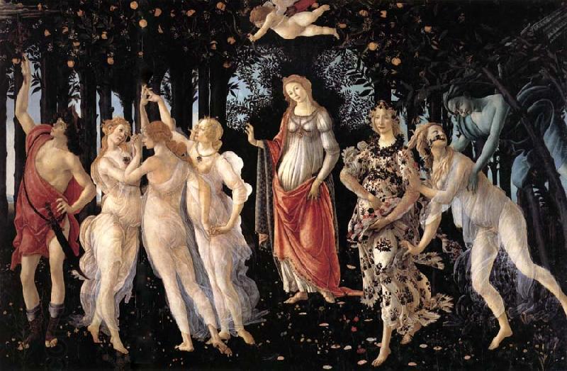 Sandro Botticelli Primavera-Spring China oil painting art